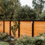 Houten omheining te Mariakerke